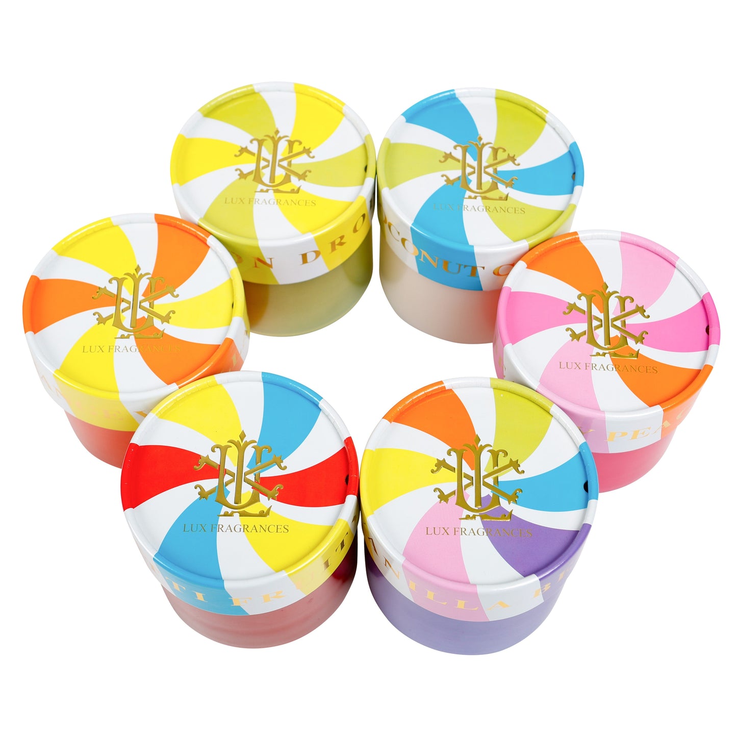 Coconut Cabana 15oz 2 Wick Lidded Candle