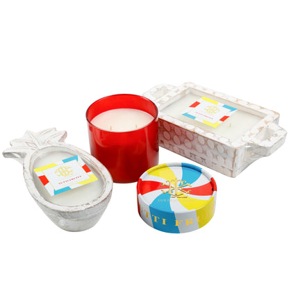 Tutti Fruity 15 oz 2 Wick Lidded Candle