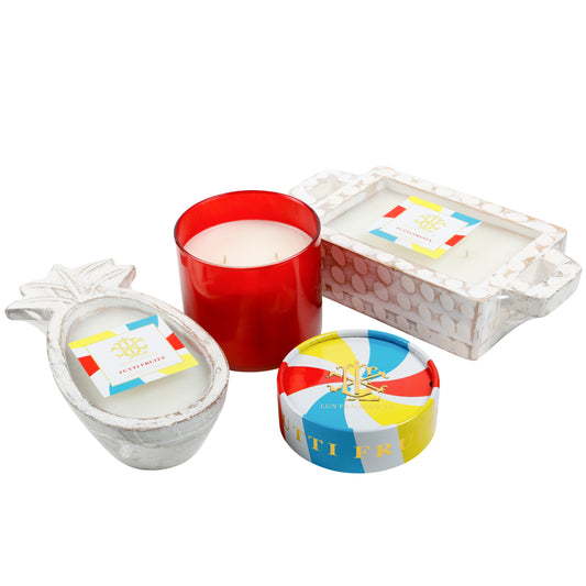 Tutti Fruity 15 oz 2 Wick Lidded Candle